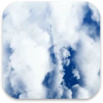 real sky live wallpaper android application logo